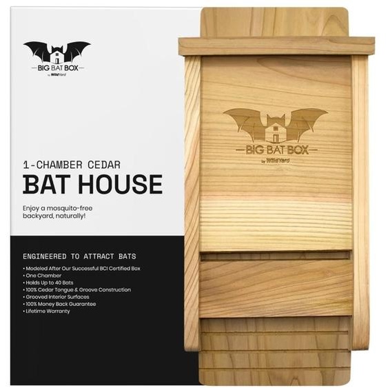 Maisonnette pour chauves-souris, idéale pour lutter contre les moustiques - Facile à installer