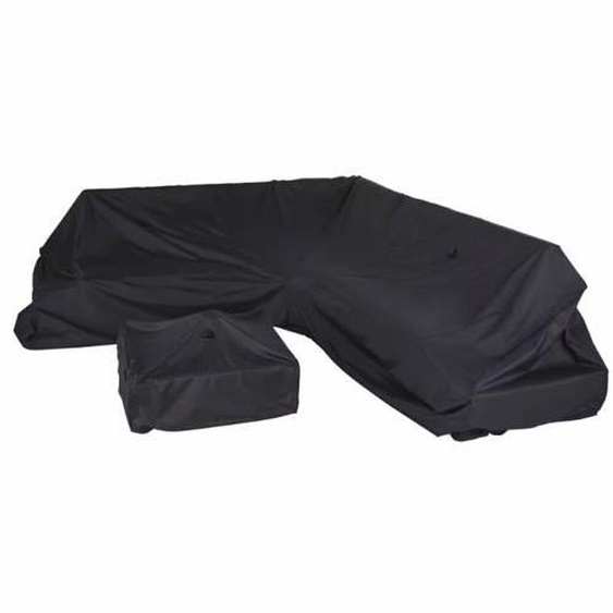 MAISONS DU MONDE - Puravida - Housse de protection pour salon de jardin dangle noire 270x105x70