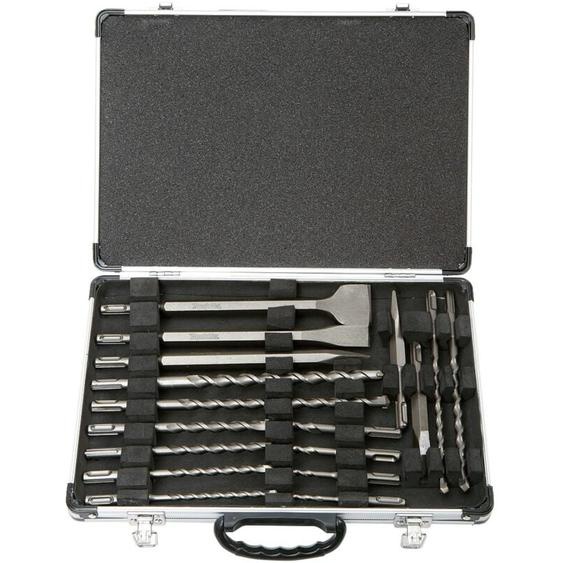 Makita D-42444 Jeu de forets SDS-Plus - 17 pièces + Mallette en aluminium