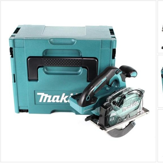 Makita DCS 553 ZJ Scie circulaire portative à métaux sans fil 18V 150 mm Brushless Solo + Makpac - sans batterie, sans chargeur