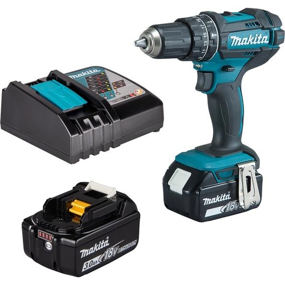 Makita DHP482RFE Makita Akku-Schlagbohrschrauber DHP482RFE 2x3.0Ah/18V