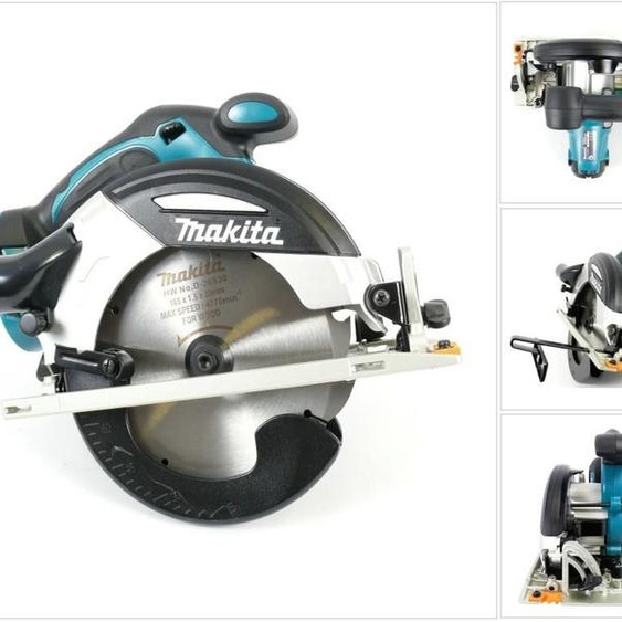 Makita DHS 630 Z Scie circulaire à main sans fil 18 V 165 mm solo - sans batterie, sans chargeur