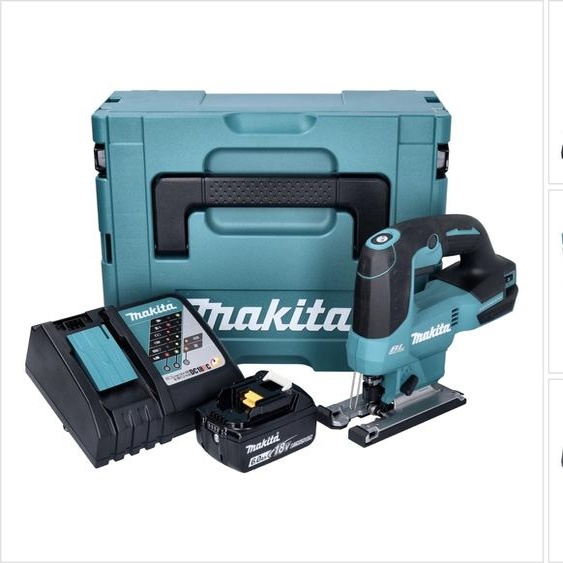 Makita DJV184RG1J Scie sauteuse sans fil 18V Brushless + 1x Batterie 6,0Ah + Chargeur + Coffret Makpac