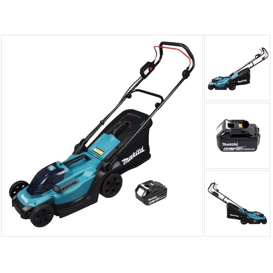 Makita DLM 330 G1 Tondeuse à gazon sans fil 18 V 33 cm 30 l + 1x batterie 6,0 Ah - sans chargeur
