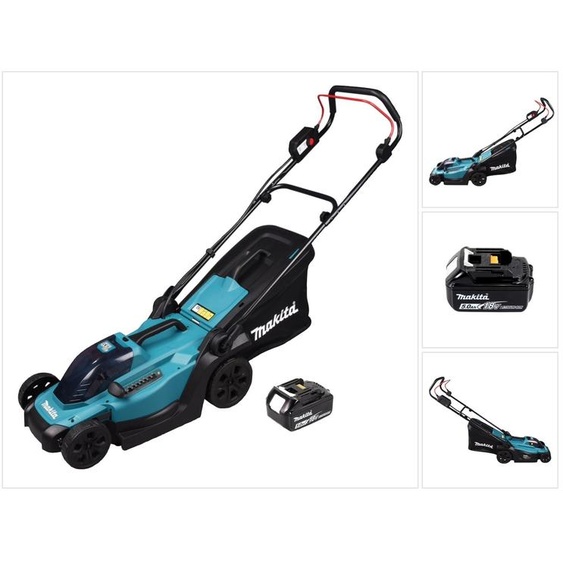Makita DLM 330 T1 Tondeuse à gazon sans fil 18 V 33 cm 30 l + 1x batterie 5,0 Ah - sans chargeur