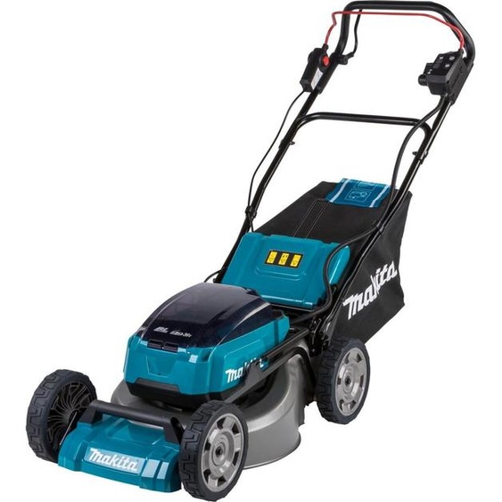 Makita DLM462PT4 - Tondeuse à gazon - sans fil - 18 V - 5 Ah - 2 batteries, chargeur inclus