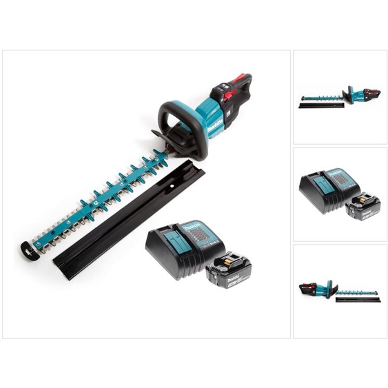 Makita DUH 502 SF Taille-haie sans fil 18 V 50 cm Brushless + 1x batterie 3,0Ah + chargeur gert