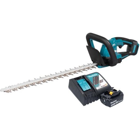 Makita DUH 506 RM Taille-haie sans fil 18 V 50 cm Brushless + 1x batterie 4,0 Ah + chargeur
