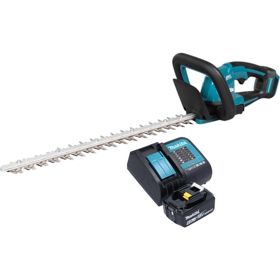 Makita DUH 506 SG Taille-haies sans fil 18 V 50 cm Brushless + 1x batterie 6,0 Ah + chargeur