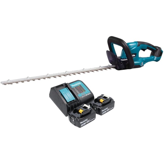 Makita DUH 607 SG2 Taille-haies sans fil 18 V 60 cm + 2x batterie 6,0 Ah + chargeur
