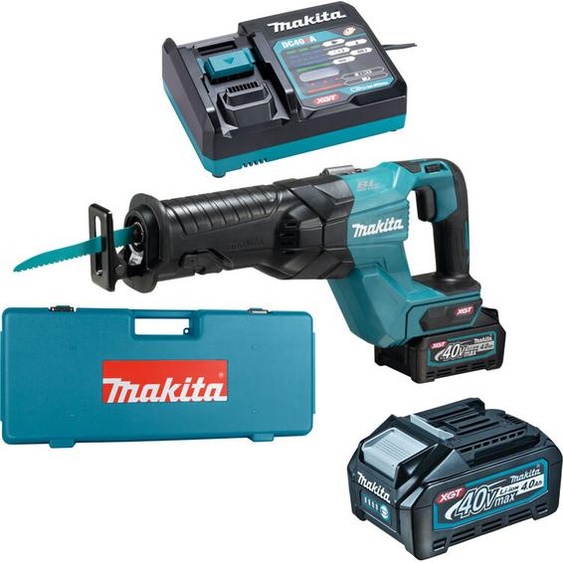 Makita JR001GM201 - Scie égoïne motorisée - sans fil - 2 batteries, chargeur inclus - 40 V