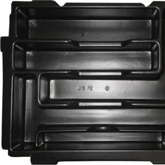 Makita P-83668, Caisse à outils, noir, 388 mm, 283 mm, 64 mm