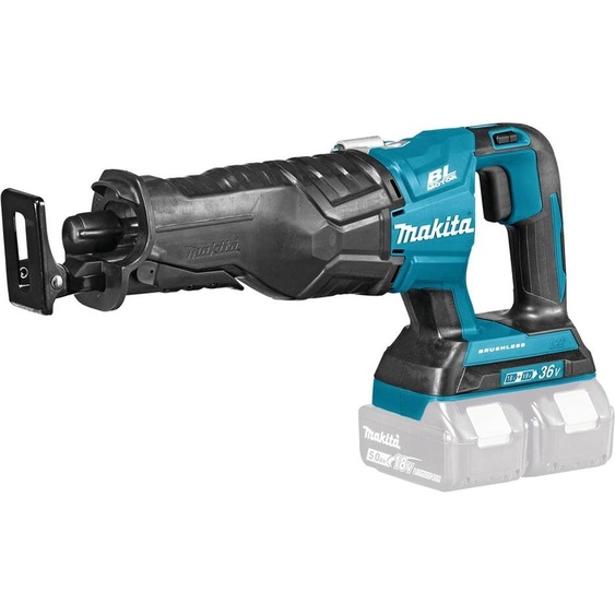 Makita DJR360ZK Scie à chantourner sans fil 2x 18 V Solo en coffret de transport