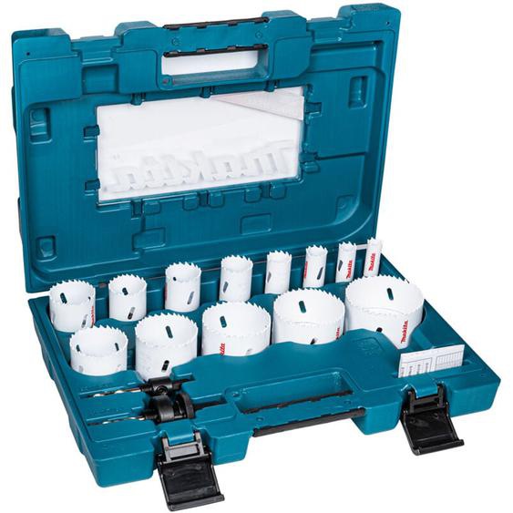 Set de scies cloches universelles 16 pcs. 16-76 mm, D-63993 - Makita