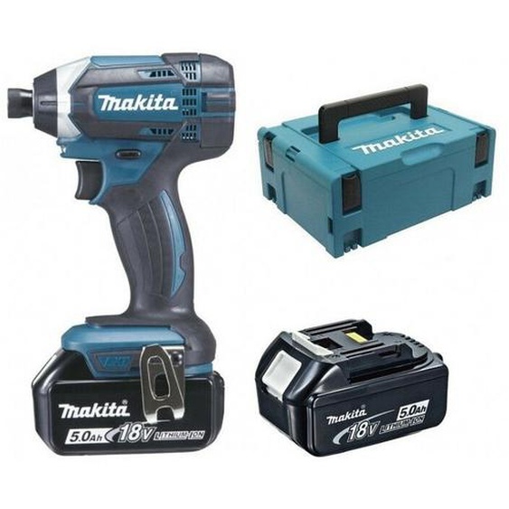 Makita - Visseuse à chocs 18V Li-Ion 5,0Ah DTD152RTJ (2 batteries)
