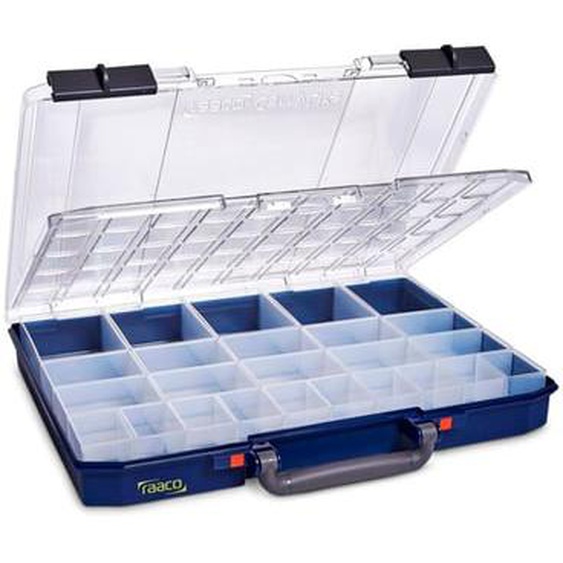Malette en polypropylene CL 55 5X10-25 à double couvercle