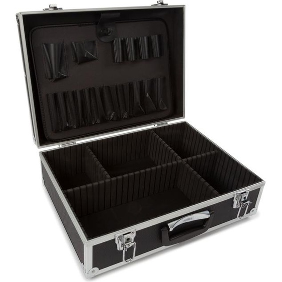 Mallette à Outils Avec Cadre En Aluminium - 455 X 330 X 152 Mm - 22,8 L - Noir