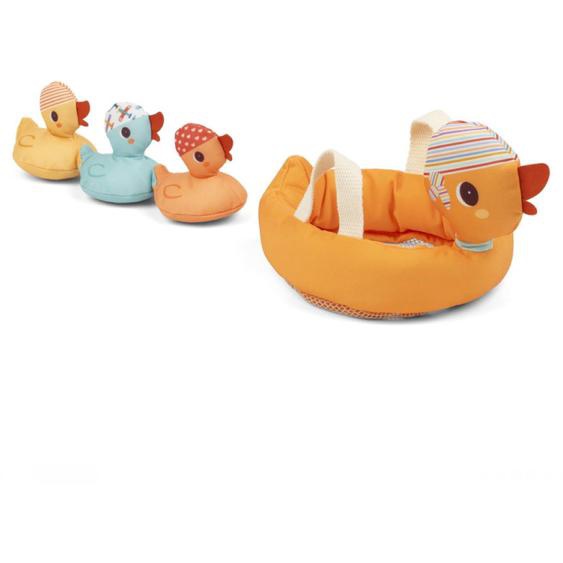 Maman Canard Et Ses Canetons Aimantés Jaune