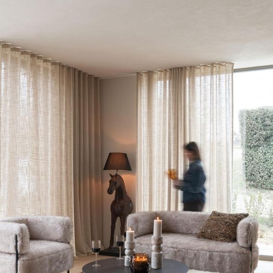 Manahee Design | Table basse ronde MDF/métal brun foncé Small | Brun | 38 x 93 x 93 cm