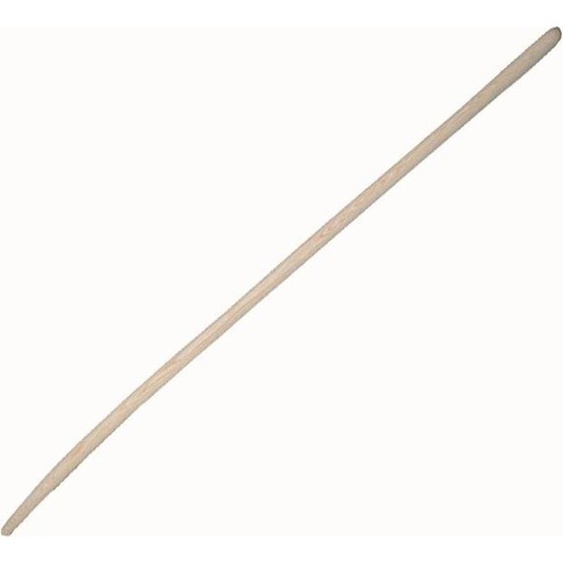 Manche de fourche Thien 135cm, courbé pointu, bois de frêne