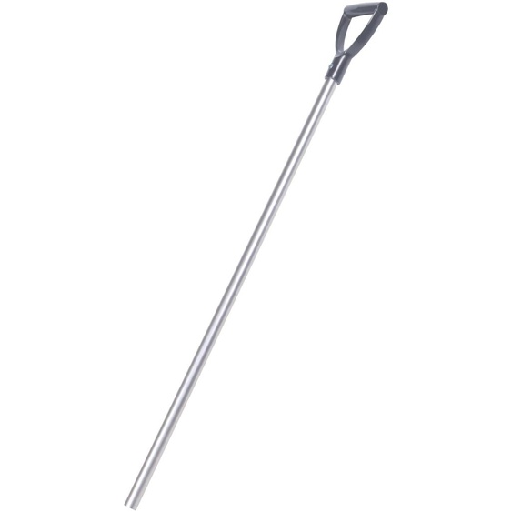Manche en aluminium pour fourche suédoise en plastique (115 cm) | gris