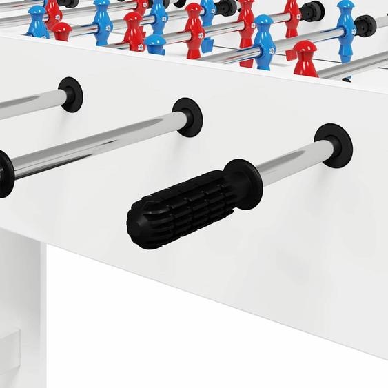 Manches de table de football 10 pcs Noir 2,8 x 2,8 x 9,3 cm