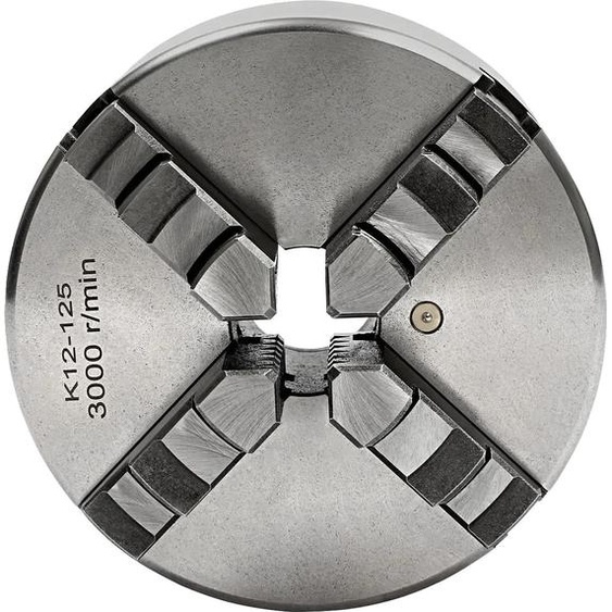Mandrin à serrage automatique, conception à centrage automatique, construction en acier durable, argent