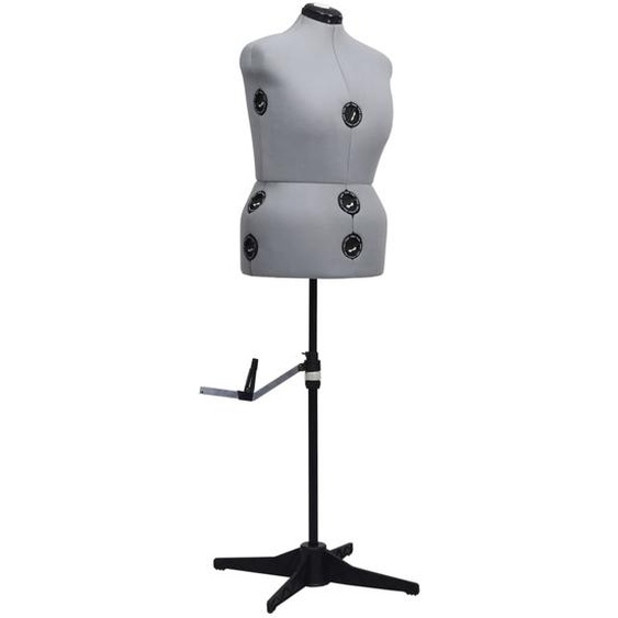 Mannequin de robe ajustable pour femme Gris L Taille 44-50