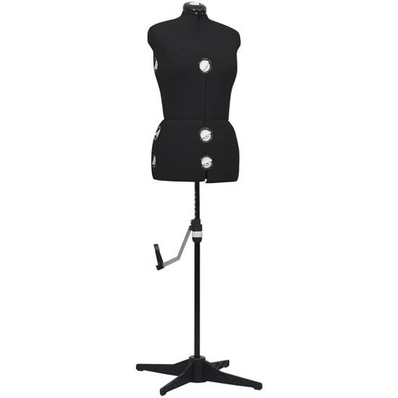 Mannequin de robe ajustable pour femme Noir M Taille 40-46