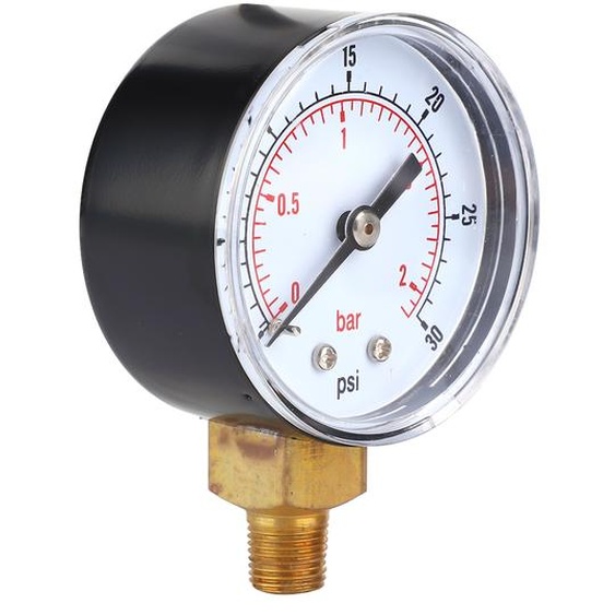 Manomètre, manomètre dair, manomètre dhuile, manomètre deau, manomètre 1/8 BSPT