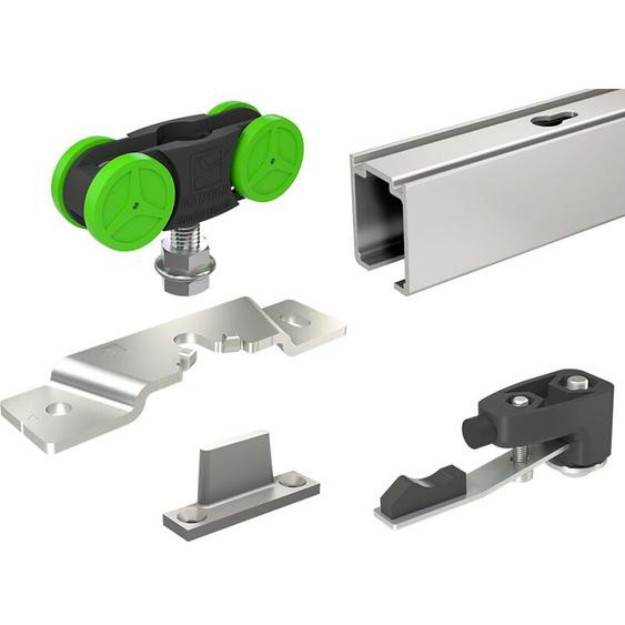 Garniture + Rail en 1.90 m Mantion porte de 40 kg - MA40-190