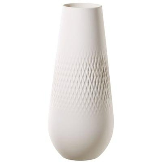 Manufacture Collier blanc Vase Carré haut