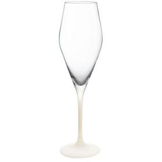 Manufacture Rock blanc Flûte à champagne, Set 4 pcs