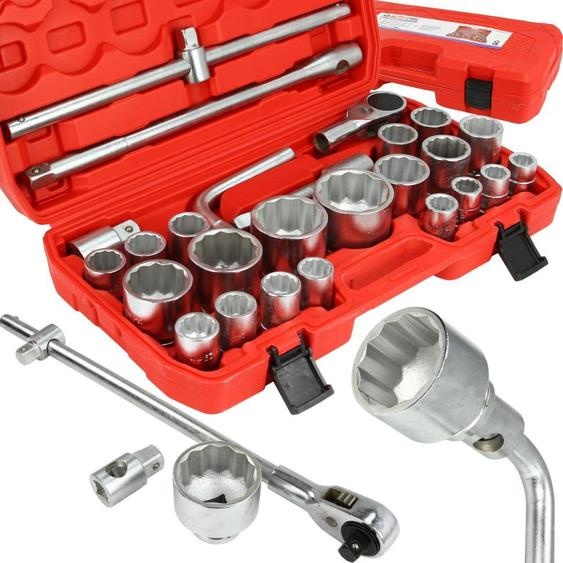 MAR-POL Jeu de goles 3/4 et 1 26pcs 21-65mm, 12-bords, M58251