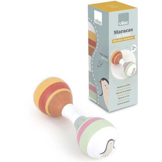 Maracas Animaux Du Monde Sarah Betz Blanc