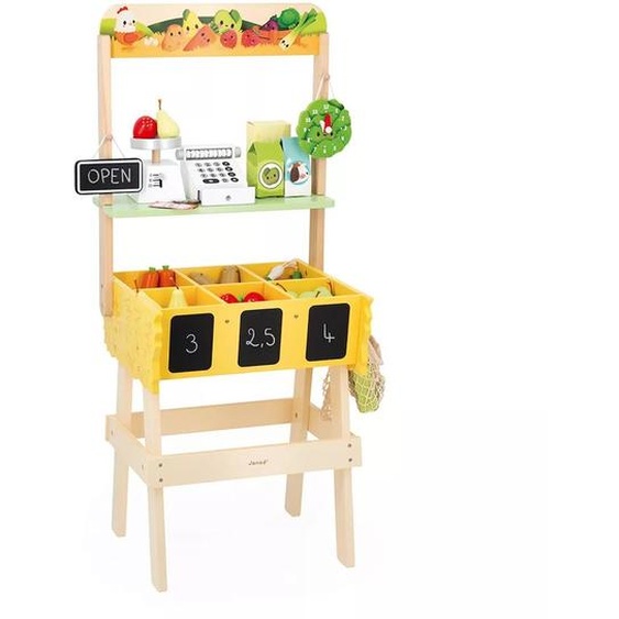 Marchande Ferme farm Market En Bois Fsc Jaune