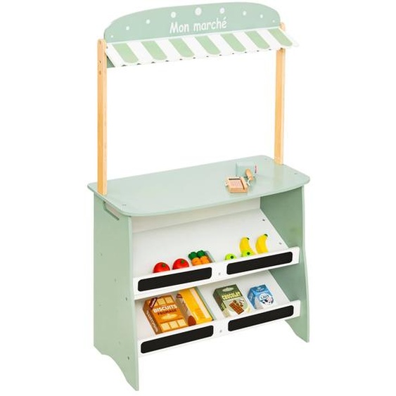 Marchande Pour Enfant En Bois Vert Clair