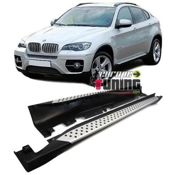 Marche pied inox pour BMW X6 type E71 / E72 - Europetuning - Excellente qualité