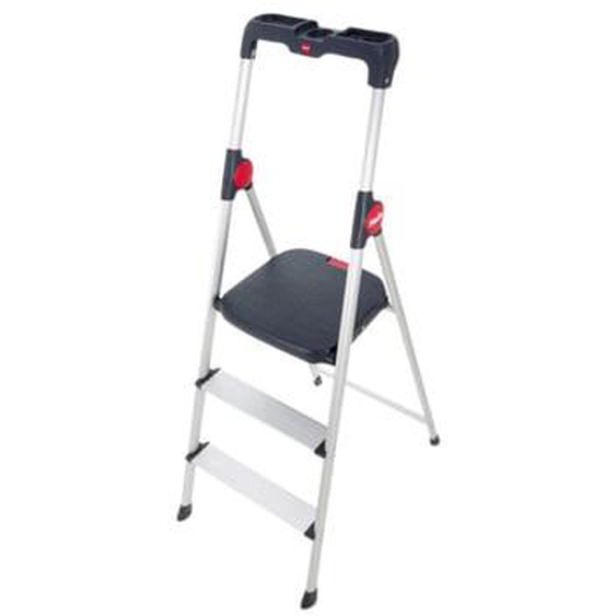 Marchepied pliant 3 marches avec porte-outils H132 cm