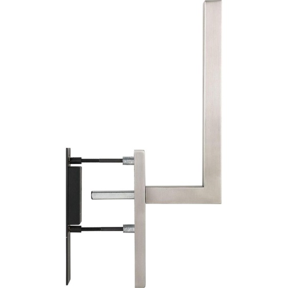 Marchesi poignée de porte coulissante à levage ensemble Malmö, poignée de porte de terrasse + poignée coquille, inox mat
