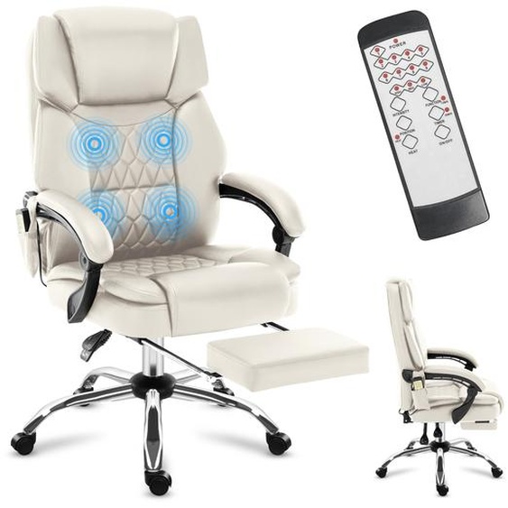 MARK ADLER Boss 6.0 Beige swivel chair