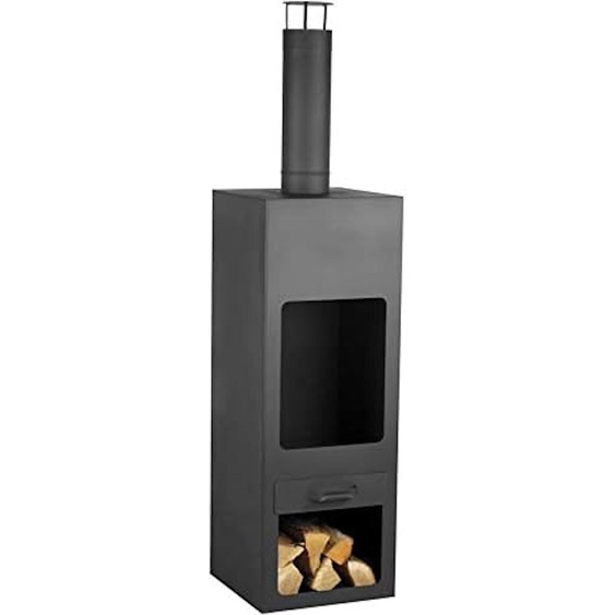 Markone Foyer de jardin 204-2 (laqué) : 40 x 40 x 185 cm