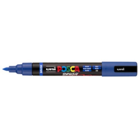 Marqueur à pigment PC-5BR BRUSH, étui de 16, assorti