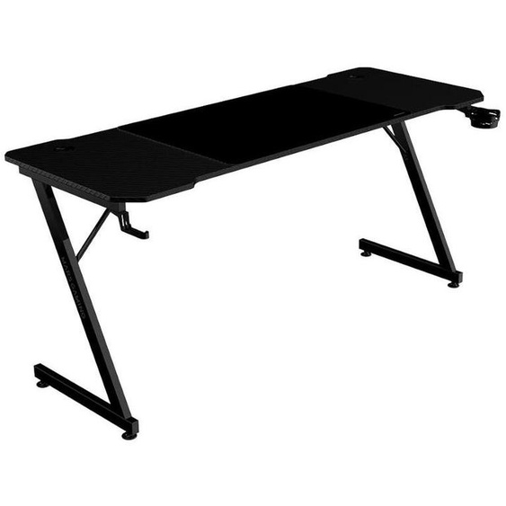 Mars Gaming MGDX160, Droit, Forme rectangulaire, Panneau de particules, Acier, Gaming, Fibre de carbone