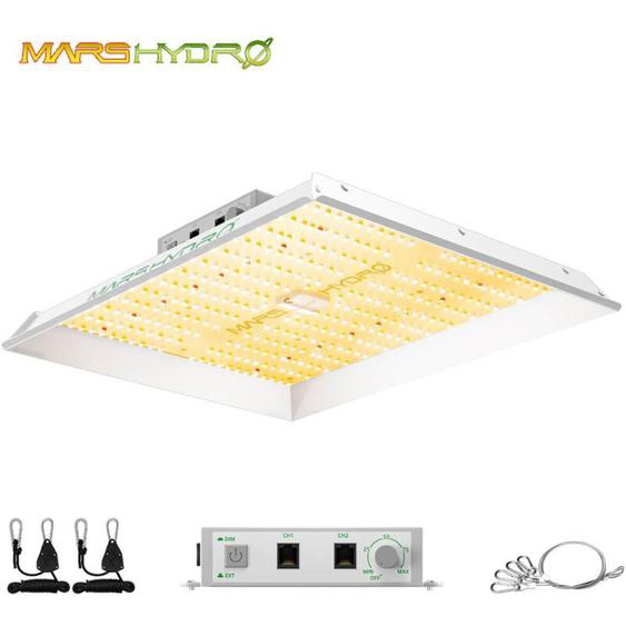 Mars Hydro - ts 1000 Lampe de Croissance led Spectre Complet Dimmable pour Box de Culture 100x100x180cm Chambre de Plantation Graines Légumes Fleurs