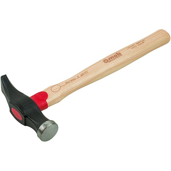 Marteau à garnir tête ronde 26 mm manche bois hickory 280 mm MOB 0200260301