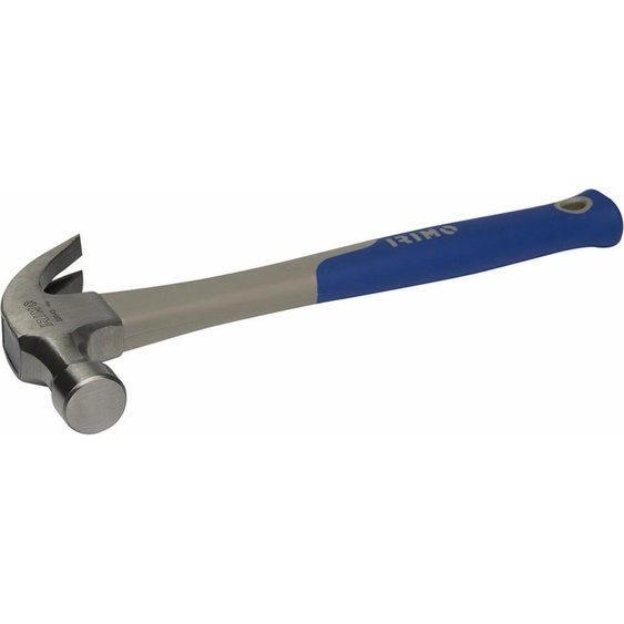 Marteau de charpentier manche en fibre de verre, 29mm 450g 520-43-2 irimo