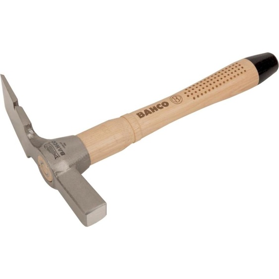 Marteau de maçon Bahco avec manche en hickory, 500 g