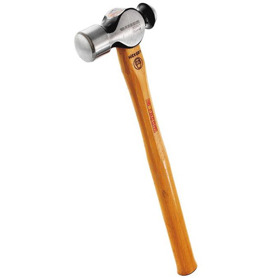 Marteau de mécanicien manche Hickory tête boule 31mm - FACOM - 202H.1