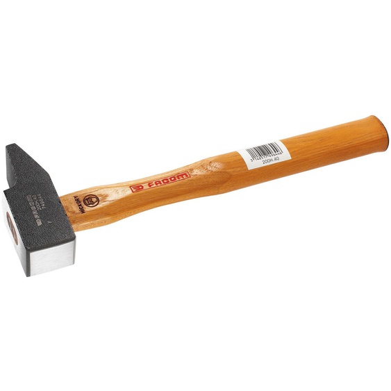 Marteau de mécanicien rivoir à manche bois Hickory 60mm - FACOM - 200H.60